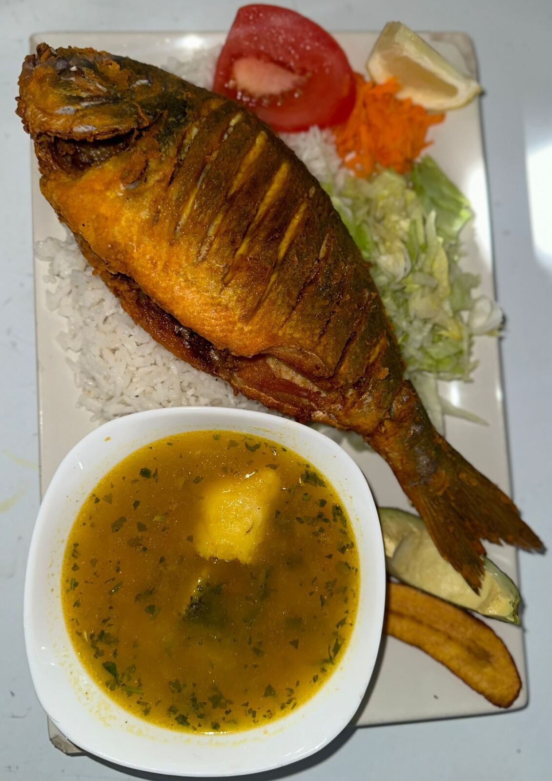 Plato del restaurante 21